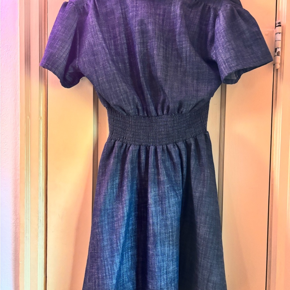 Nooworks Denim Style Babydoll “Leah”Dress